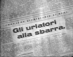 Urlatori alla sbarra